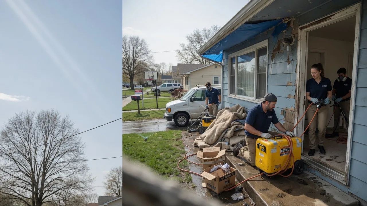 Basement Flood Cleanup in Frazer, MT near me